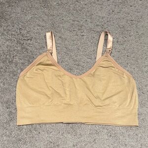 Women's Tan Nursing Bralette